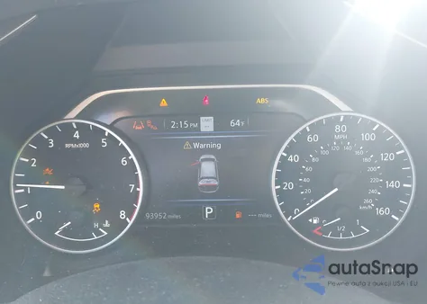 2019 Nissan Murano Sl z USA, uszkodzony, nr VIN 5N1AZ2MS8KN164437